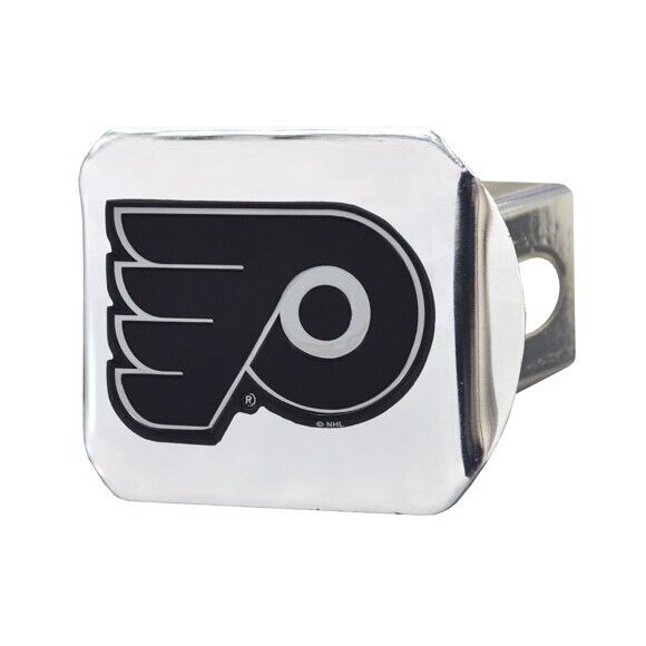 NHL Hitch Covers - Heavy Duty Chrome - 3.4" x 4" - PICK YOUR TEAM