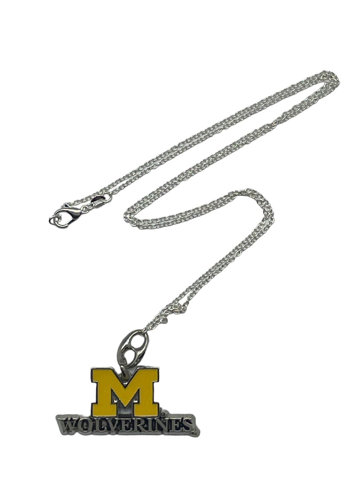 XL Michigan Wolverines Team Necklaces - 2 Inches Pendant