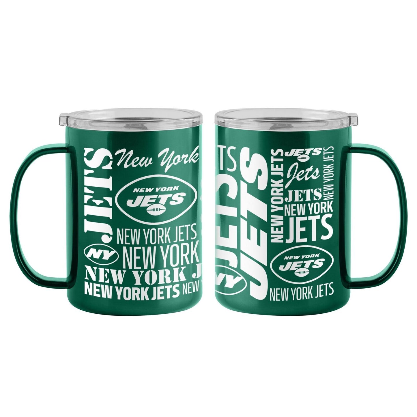 New York Jets 15oz. Spirit Ultra Mug  Insulated  %100 Stainless Steel  Hot&Cold