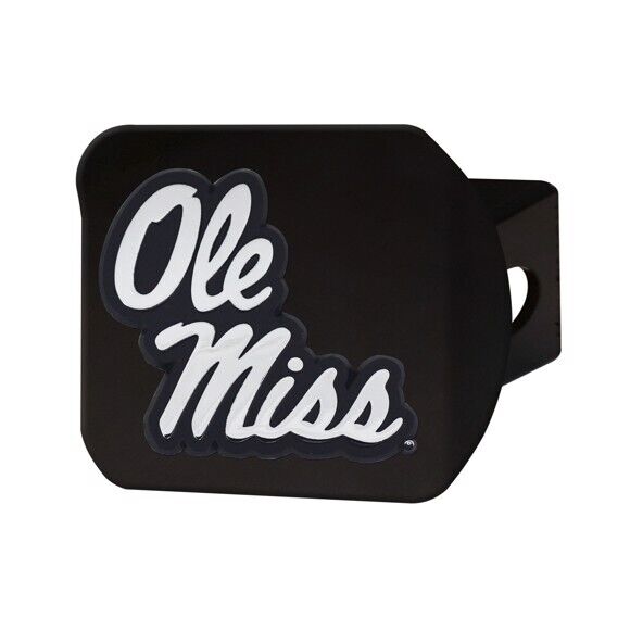 NCAA Hitch Covers - Heavy Duty Black - 3.4" x 4" - PICK YOUR TEAM