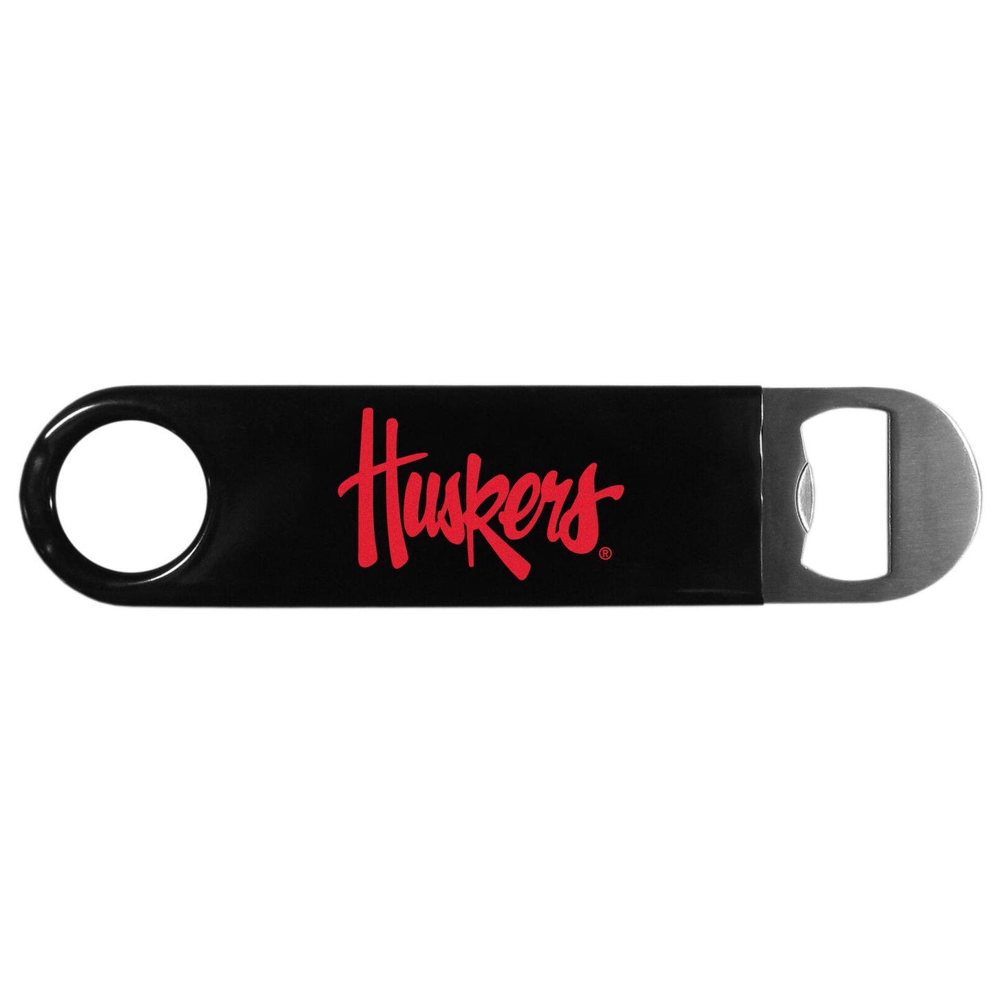 Nebraska Cornhuskers Long Neck Bottle Opener 7"