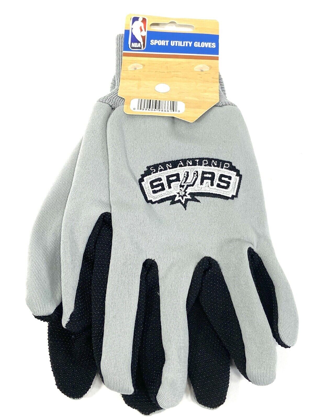 San Antonio Spurs Embroidered Utility Gloves  Adult Size