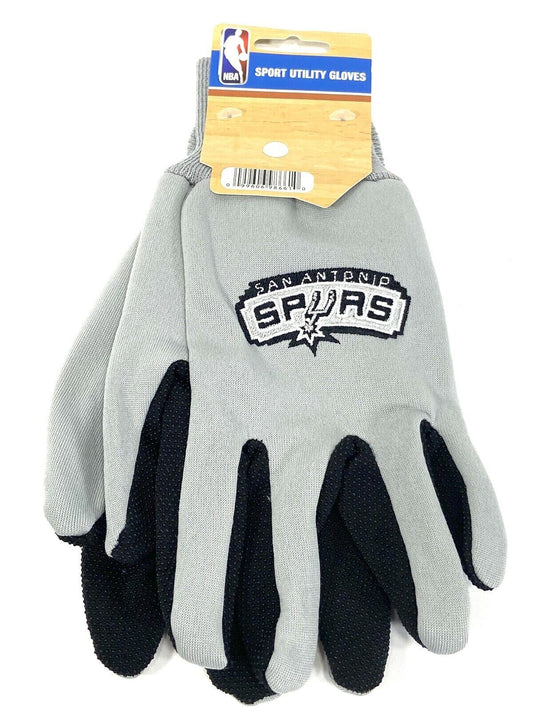 San Antonio Spurs Embroidered Utility Gloves  Adult Size