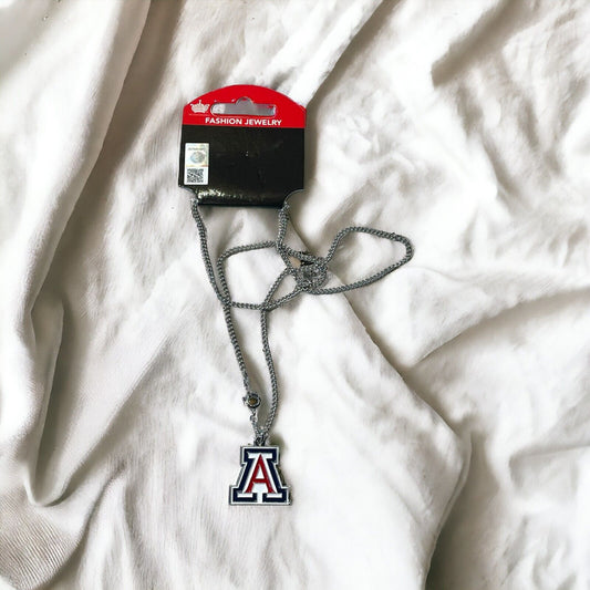 ARIZONA WILDCATS LOGO PENDANT NECKLACE