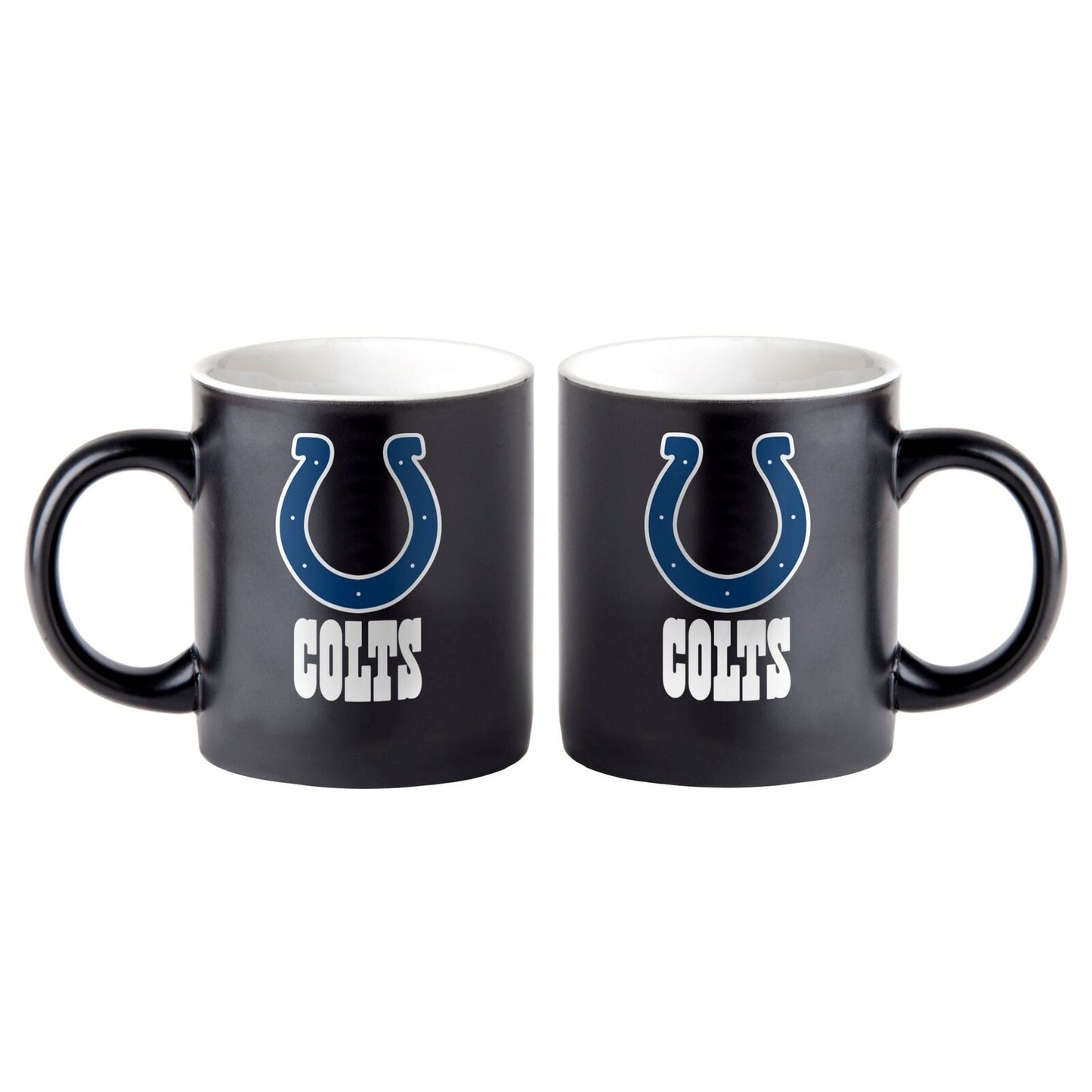 Indianapolis Colts 14oz Black Matte Coffee Mug