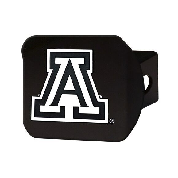 Arizona Wildcats Hitch Cover - Heavy Duty Black - 3.4" x 4"