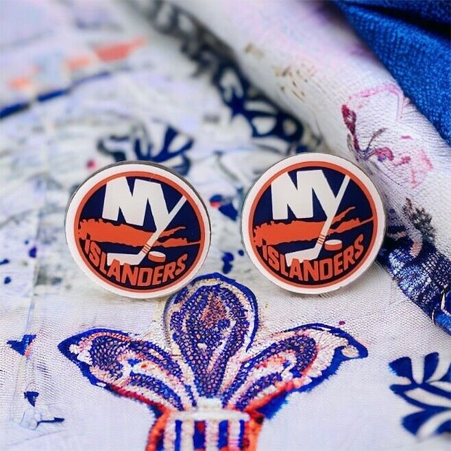 New York Islanders Team Post Earrings