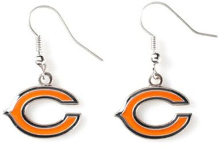 NFL Licensed Logo Dangler Earrings - Pick Your Team