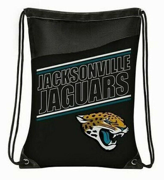 Jacksonville Jaguars Incline Style Backsacks Backpacks 18"H x 13.5"W  Braided Dr