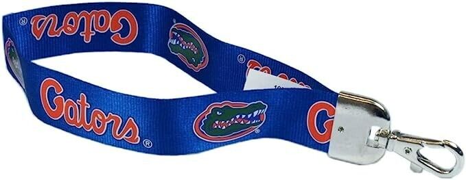 Florida Gators Deluxe Wristlet Keychain