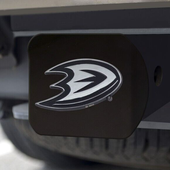 Anaheim Ducks Hitch Cover - Heavy Duty Black - 3.4" x 4"