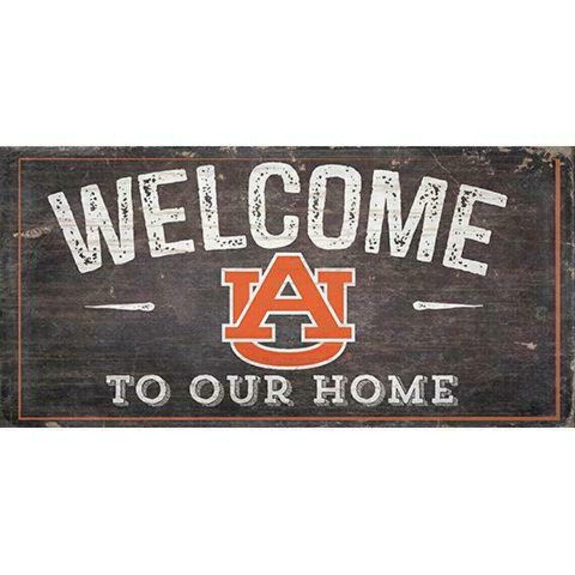 NCAA Welcome Home Wood Signs - Pick Your Team