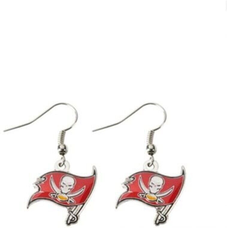 NFL Licensed Logo Dangler Earrings - Pick Your Team