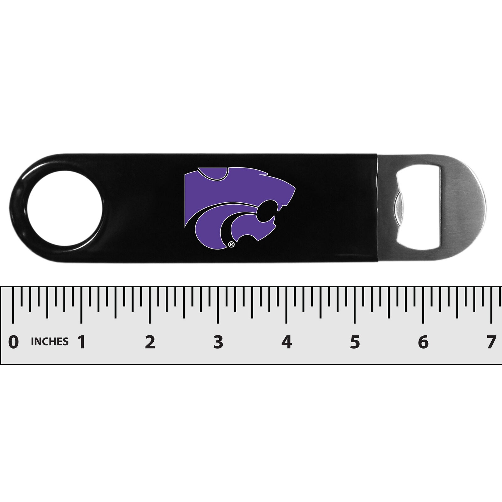 Kansas State Wildcats Long Neck Bottle Opener 7"