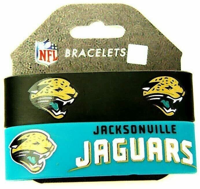 Jacksonville Jaguars 2-pc Bracelets    Bold Graphics