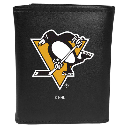 Pittsburgh Penguins Tri-fold Wallet, Large Logo