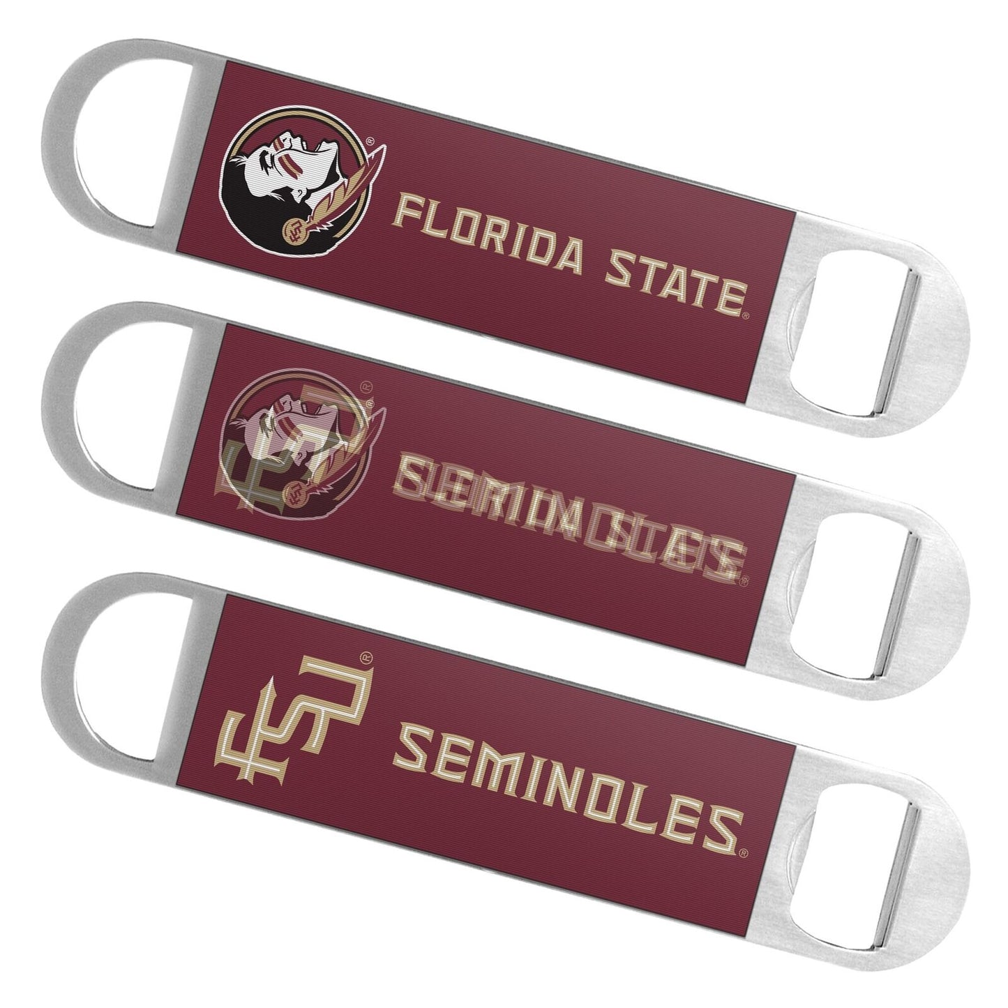 Florida State Seminoles Lenticular Hologram Bottle Opener  7"