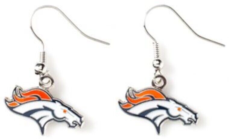 NFL Licensed Logo Dangler Earrings - Pick Your Team