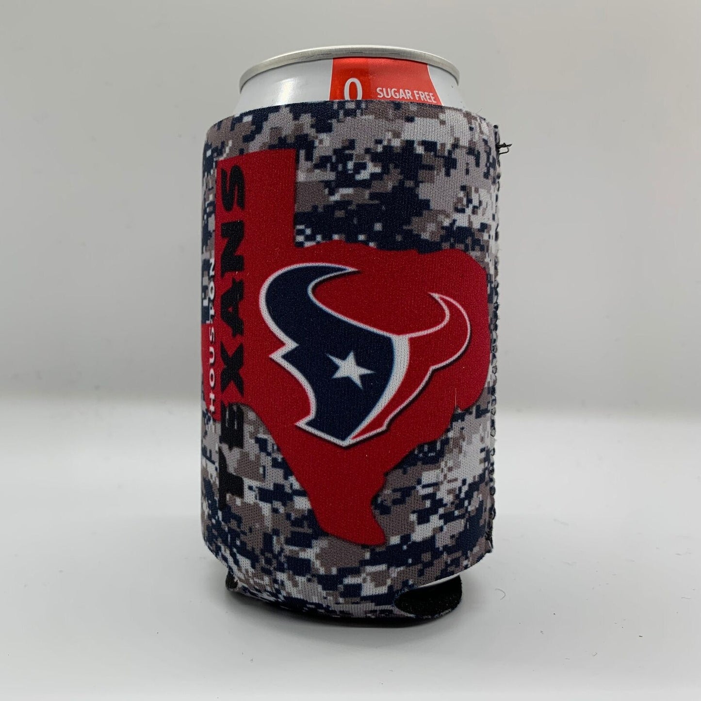 Set of 2  Houston Texans Insulated Can&Bottle Koozies