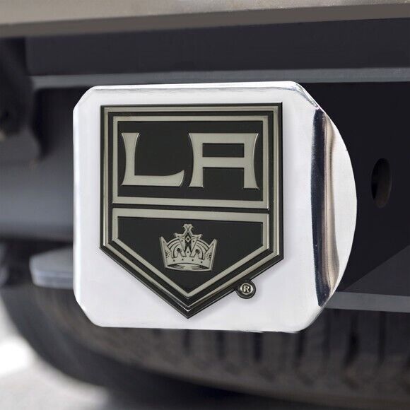 NHL Hitch Covers - Heavy Duty Chrome - 3.4" x 4" - PICK YOUR TEAM