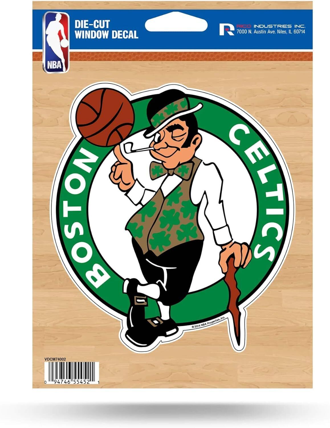 Boston Celtics Vinyl Logo Auto Decal NBA Licensed