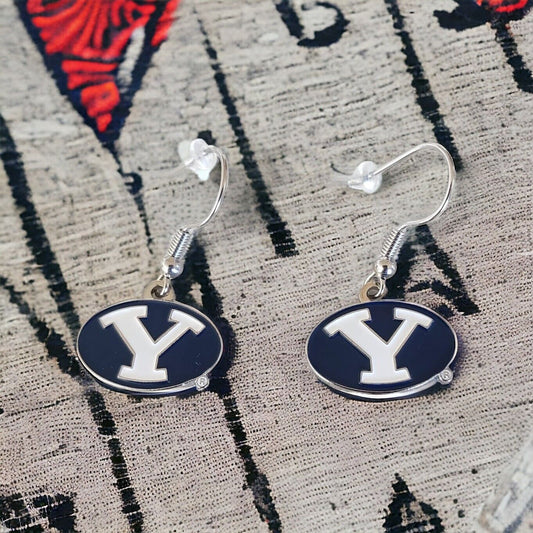 BYU Cougars Dangler Earrings