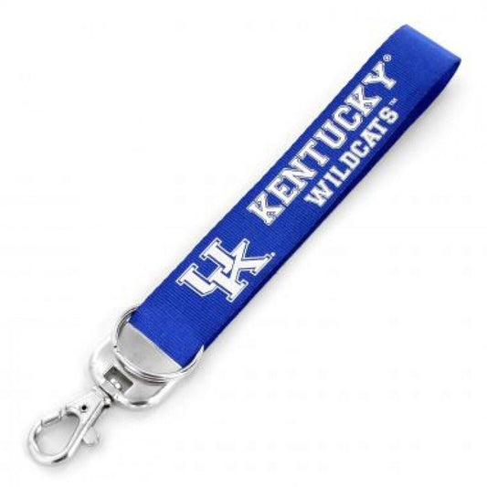 Kentucky Wildcats Deluxe Wristlet Keychain