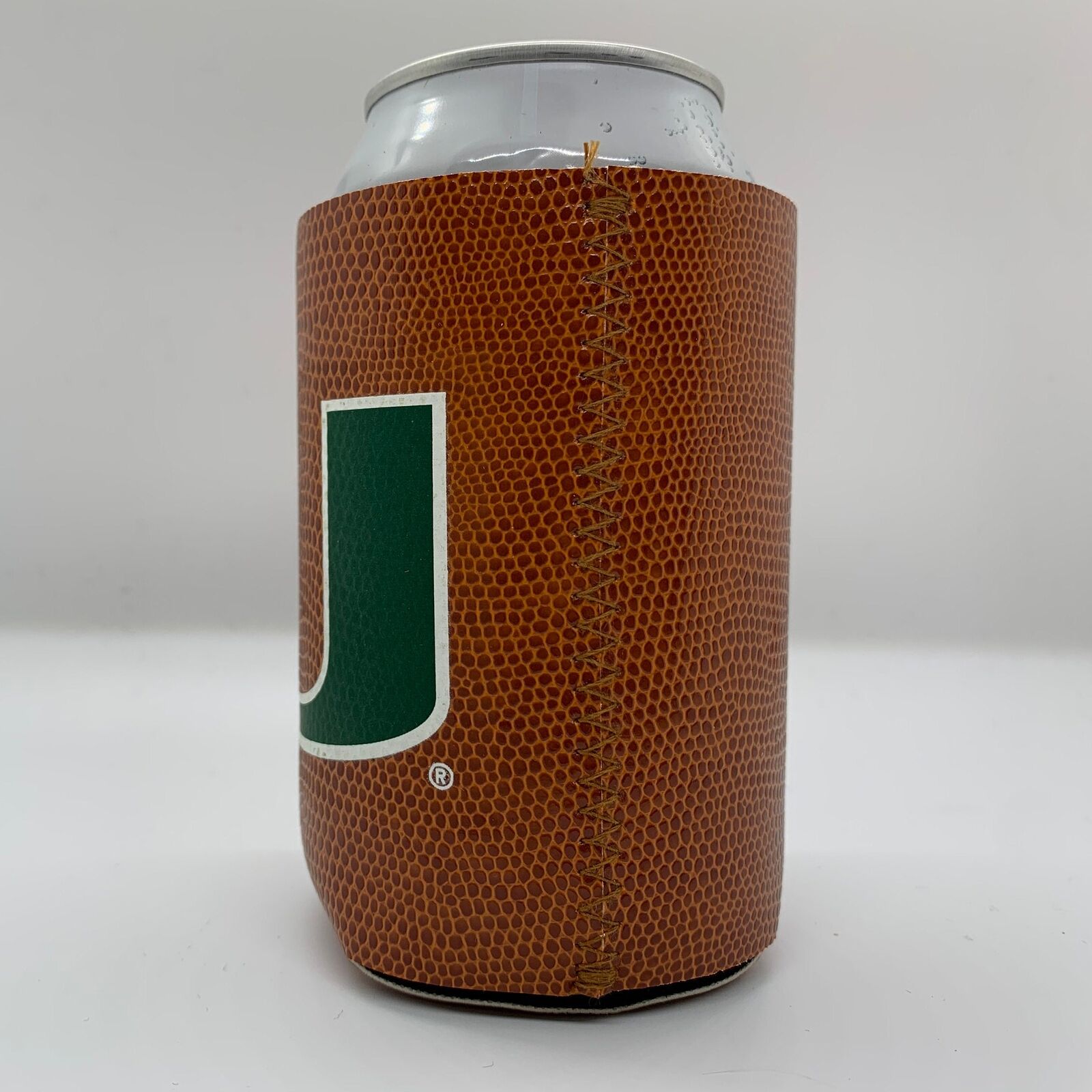 Set of 2  Miami Hurricanes Insulated Can&Bottle Koozies