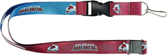 Colorado Avalanche Two Tone Lanyard Keychains