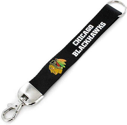 CHICAGO BLACKHAWKS DELUXE WRISTLET KEYCHAIN