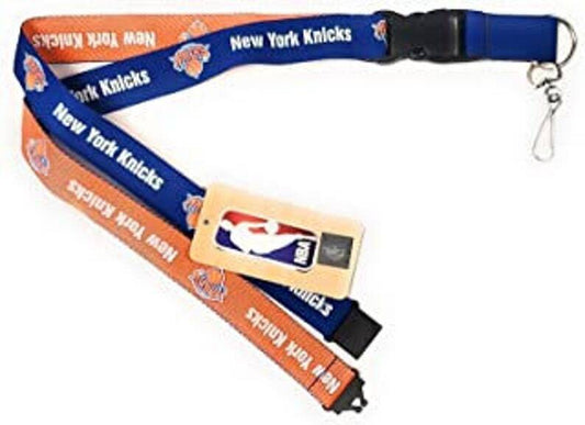 New York Knicks Two Tone Lanyard Keychain