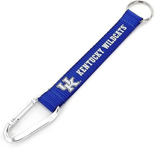 KENTUCKY WILDCATS CARABINER LANYARD KEYCHAIN