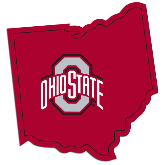 Ohio State Buckeyes Home State Decal Sticker Vinyl Decal