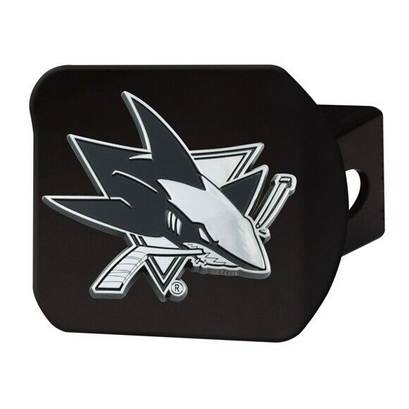 NHL Hitch Covers - Heavy Duty Black - 3.4" x 4" - PICK YOUR TEAM